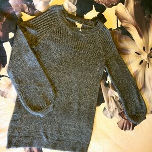 NWT Hem & Thread Knot Tunic in Charcoal- Med